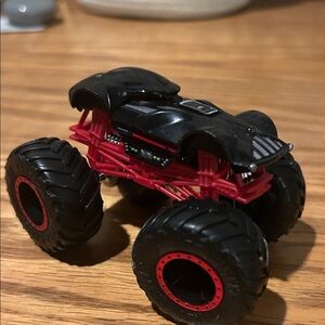 Black and Red Monster Truck Toy